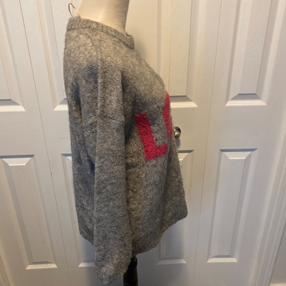 Brave Soul oversized size S alpaca Mix sweater - Picture 7 of 10